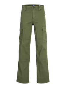 Jack & Jones Cargo kelnės Jaunimui -Dusty Olive - 12261033