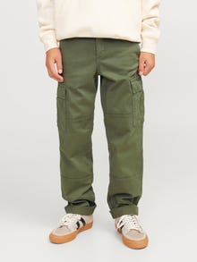 Jack & Jones Cargo kelnės Jaunimui -Dusty Olive - 12261033
