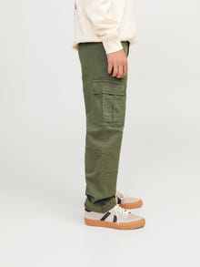 Jack & Jones Cargo kelnės Jaunimui -Dusty Olive - 12261033