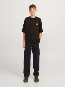 Jack & Jones Spodnie bojówki Dla chłopców -Black - 12261033