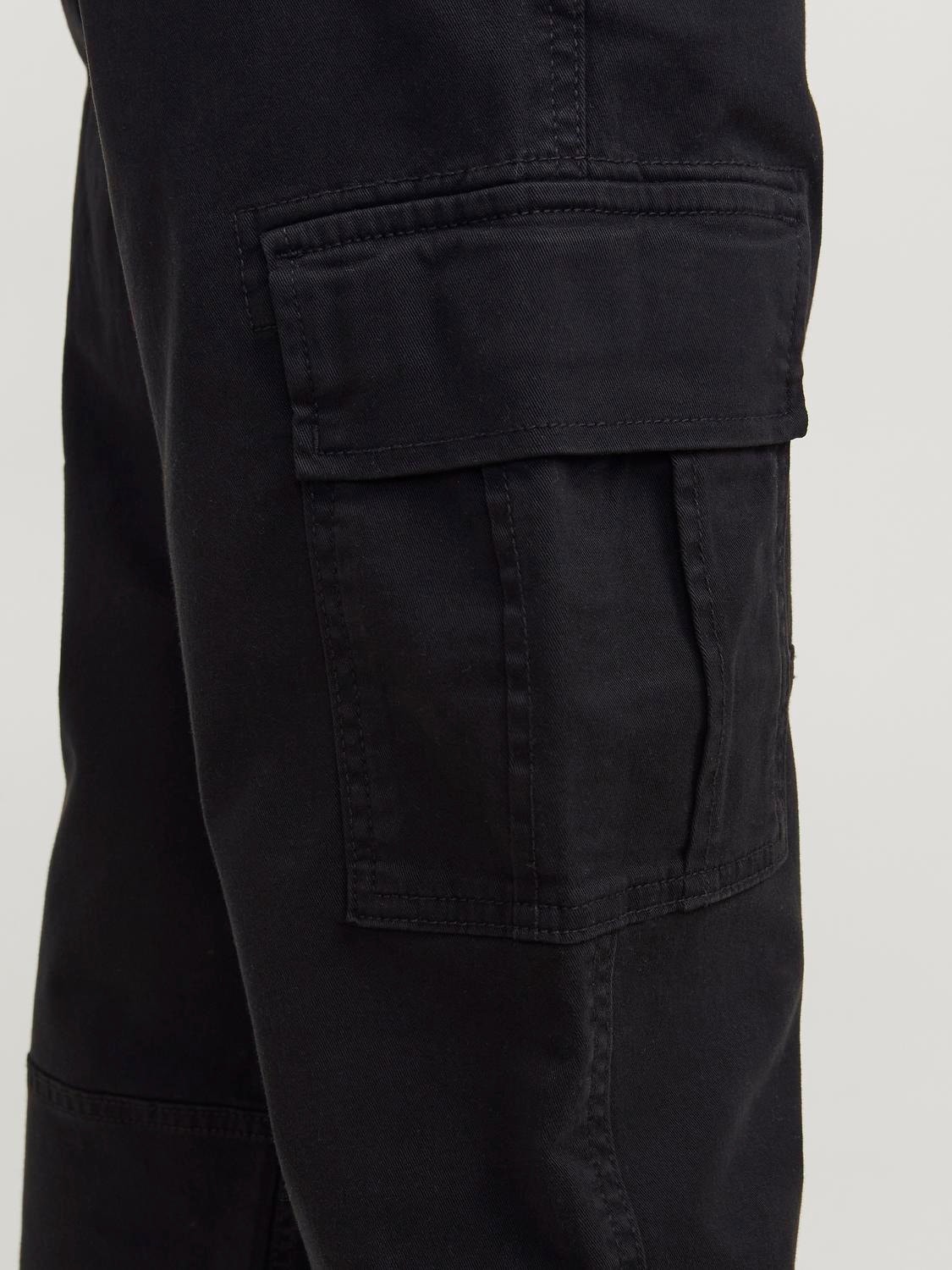 Jack & Jones „Cargo“ stiliaus kelnės For boys -Black - 12261033