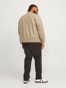 Jack & Jones Plus Size Jacke -White Pepper - 12261350
