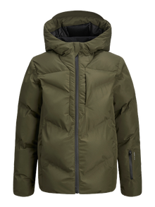 Jack & Jones Pufferjakke Junior -Forest Night - 12261353