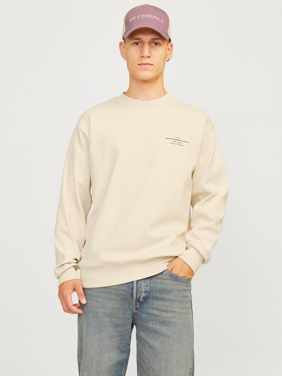 Gedruckt Sweatshirt