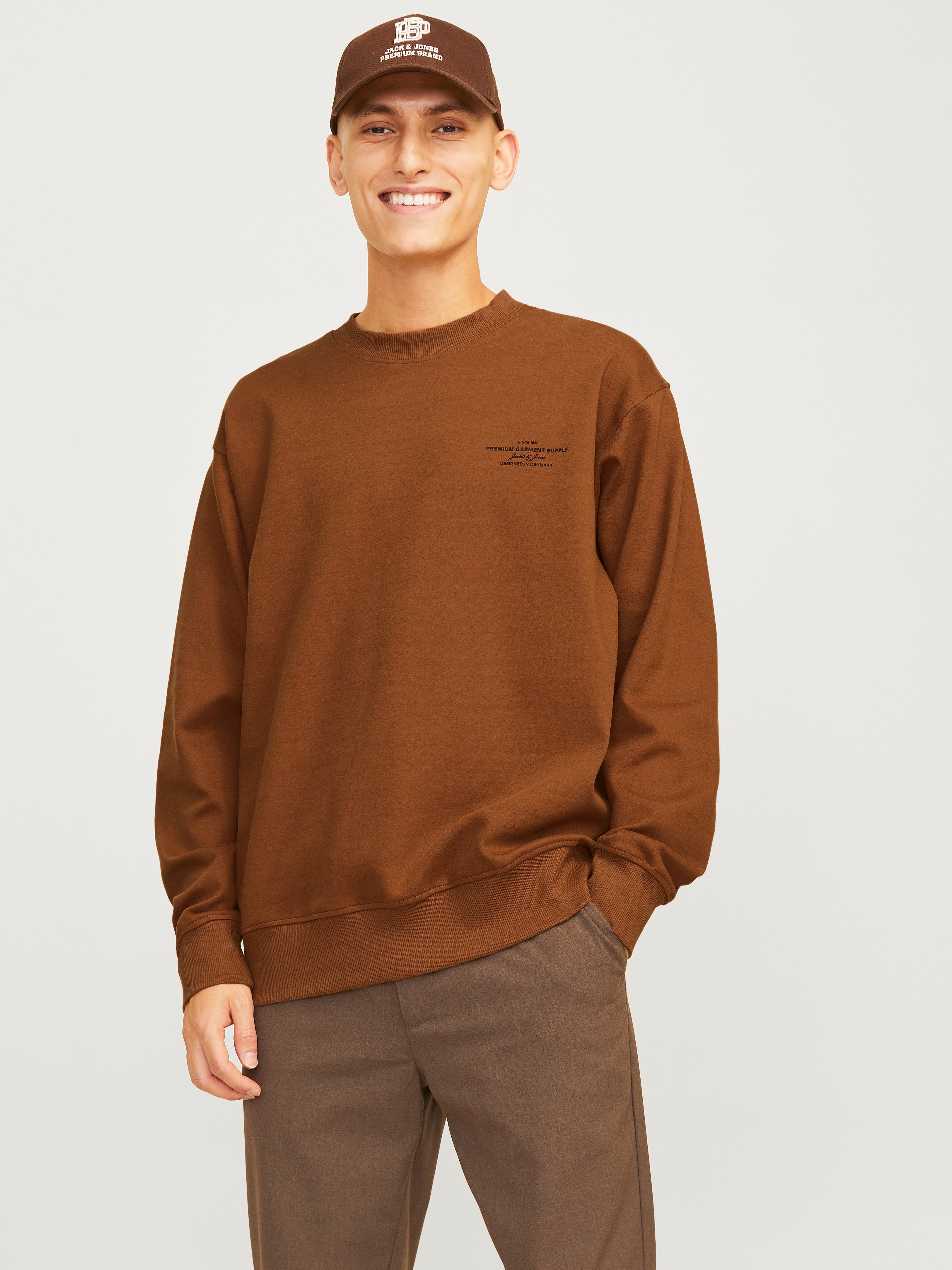 Printed Crew neck Sweatshirt