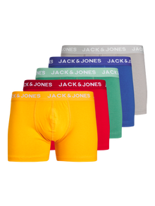 Jack & Jones Plus Size 5-pakkainen Alushousut -Tango Red - 12261440