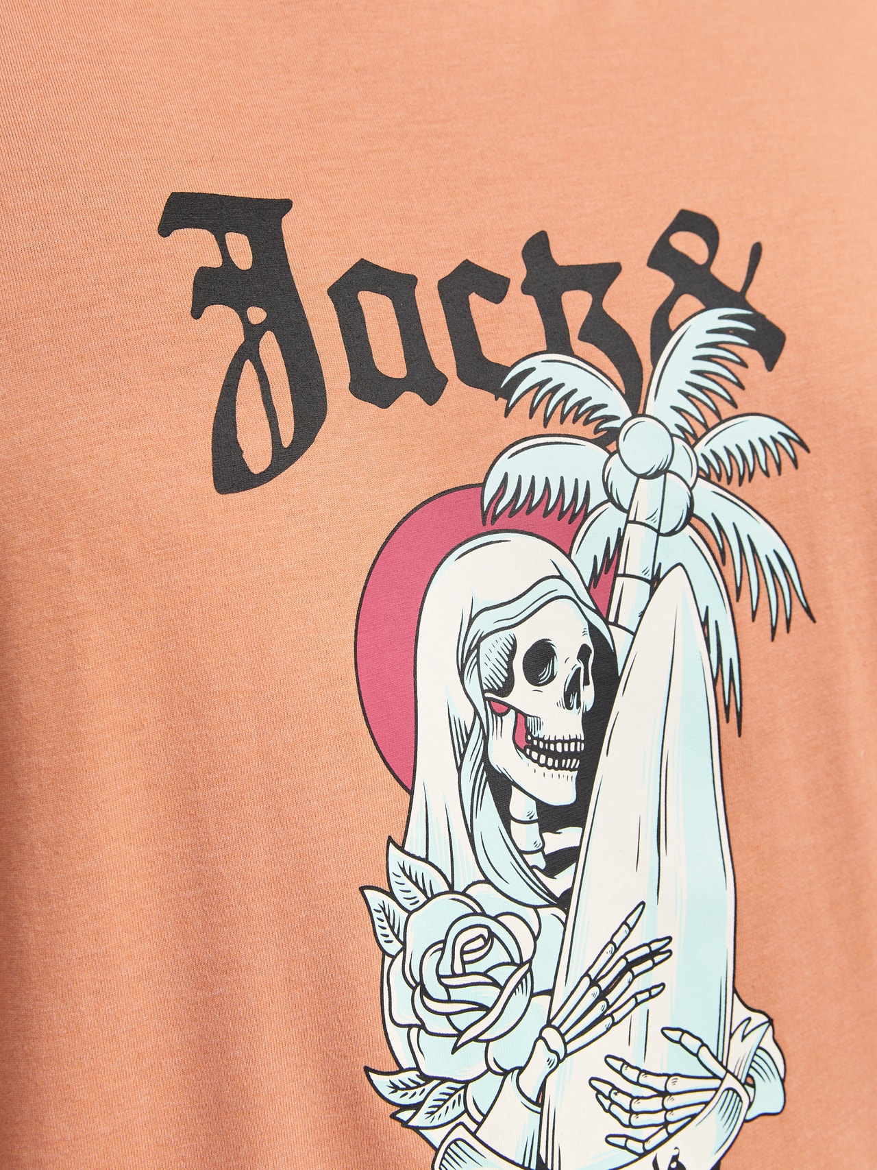 Jack & Jones Plus Size Printet T-shirt -Canyon Sunset - 12261542