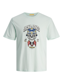 Jack & Jones Plus Size T-shirt Imprimé -Skylight - 12261542