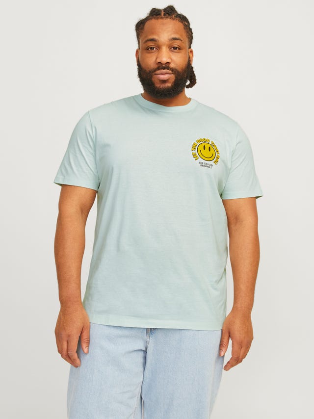 Jack & Jones Plus Size Gedruckt T-shirt - 12261568