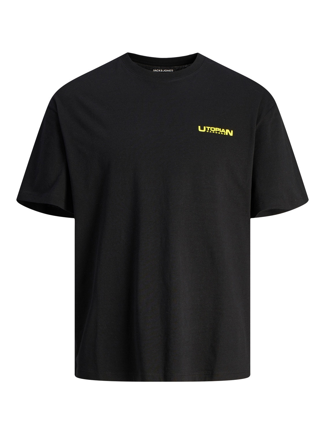 Jack & Jones Plus Size Printed T-shirt -Black - 12261578