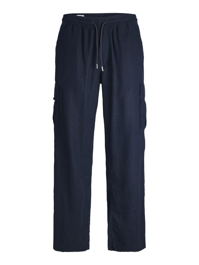 Jack & Jones Plus Size Wide Fit Spodnie bojówki - 12261615