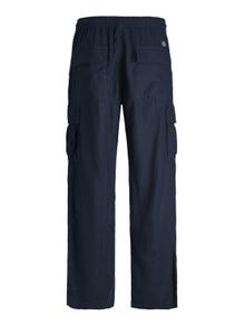 Jack & Jones Plus Size Wide Fit Spodnie bojówki -Dark Navy - 12261615