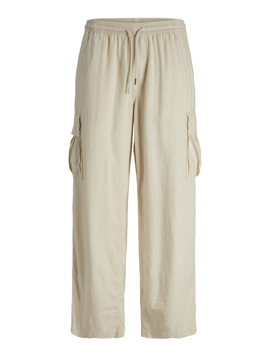Jack & Jones Plus Size Pantalon cargo Wide Fit -Summer Sand - 12261615
