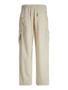 Jack & Jones Plus Size Wide Fit Spodnie bojówki -Summer Sand - 12261615