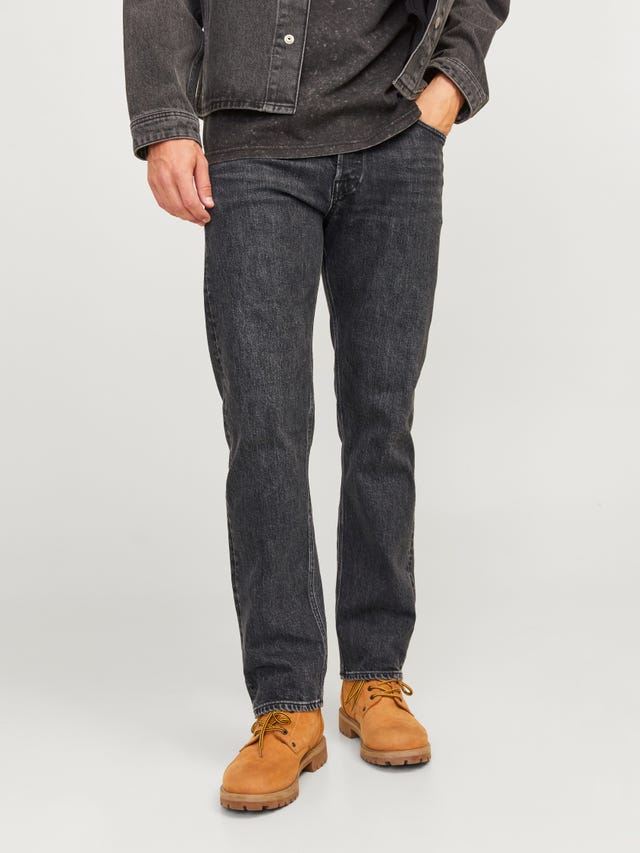 JJICHRIS JJCLASSIC AM 676 NOOS Jean coupe décontractée | Gris moyen JJICHRIS JJCLASSIC AM 676 NOOS Jean coupe décontractée | Gris moyen