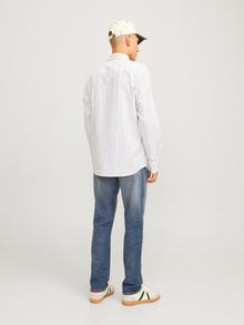 Jack & Jones JJIMIKE JJCOOPER CJ 189 SN Siaurėjantys džinsai -Blue Denim - 12261703
