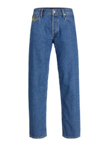 Jack & Jones JJIEDDIE JJORIGINAL SMILEY Jeans Loose fit -Blue Denim - 12261744