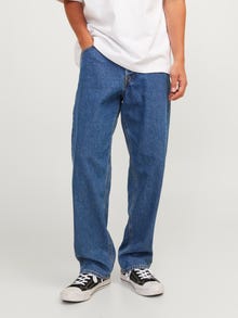 Jack & Jones JJIEDDIE JJORIGINAL SMILEY Loose fit jeans -Blue Denim - 12261744