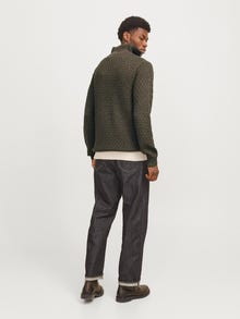 Jack & Jones Jersey con cremallera -Olive Night - 12261780