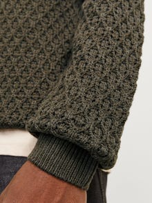 Jack & Jones Jersey con cremallera -Olive Night - 12261780