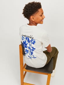 Jack & Jones T-shirt Imprimé Pour les garçons -Buttercream - 12261801