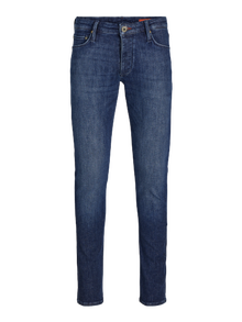 Jack & Jones JJIGLENN JJEVAN JOS 277 LID Priglundantys džinsai -Blue Denim - 12261865
