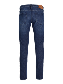 Jack & Jones JJIGLENN JJEVAN JOS 277 LID Priglundantys džinsai -Blue Denim - 12261865
