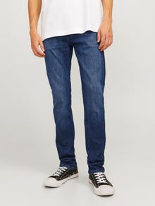 Jack & Jones JJIGLENN JJEVAN JOS 277 LID Priglundantys džinsai -Blue Denim - 12261865