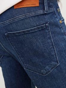 Jack & Jones JJIGLENN JJEVAN JOS 277 LID Priglundantys džinsai -Blue Denim - 12261865