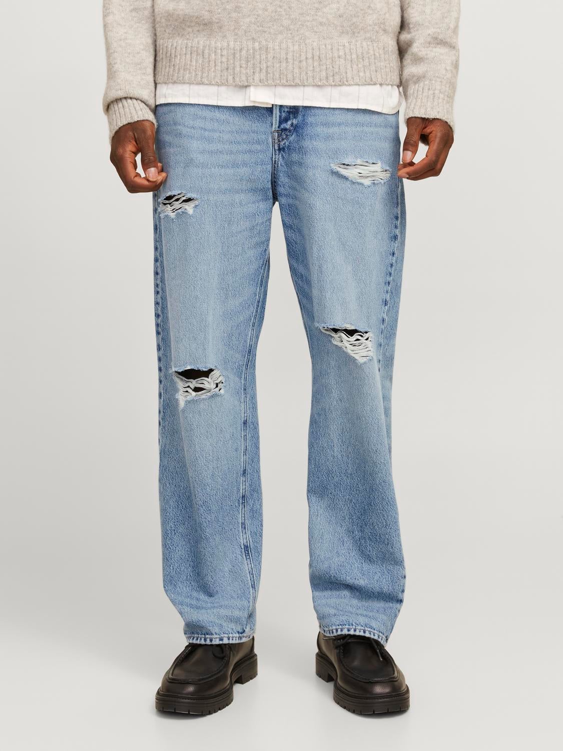 Jack and jones distressed shops jeans