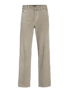 Jack & Jones JJIEDDIE JJWORKER MF 140 NOOS Laisvo kirpimo džinsai -Winter Twig - 12261914