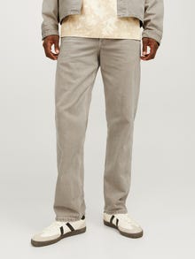 Jack & Jones JJIEDDIE JJWORKER MF 140 NOOS Laisvo kirpimo džinsai -Winter Twig - 12261914