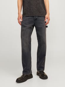 Jack & Jones JJIEDDIE JJCARPENTER SBD 716 Jean à coupe ample -Black Denim - 12261927