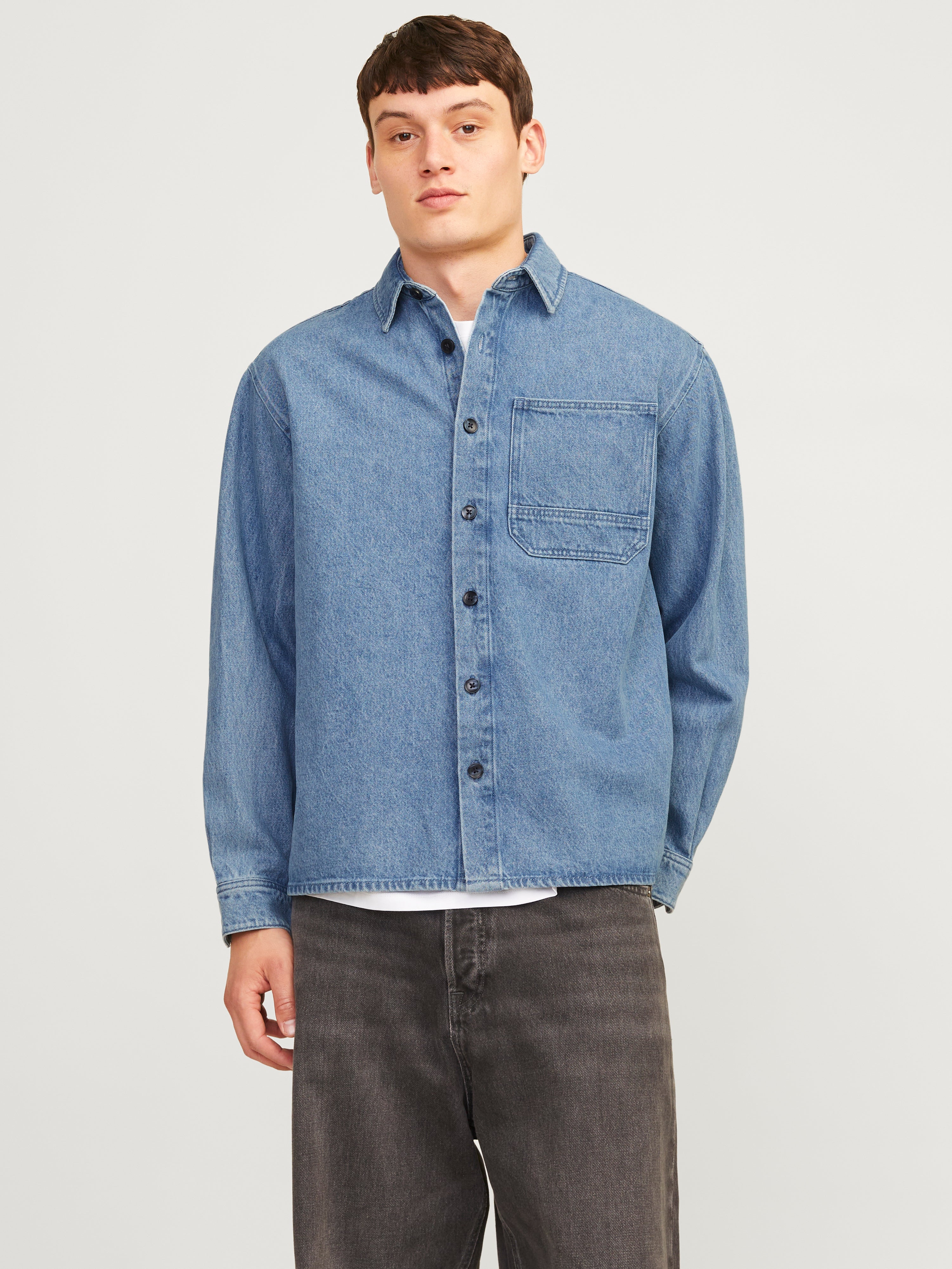 Locker Geschnitten Overshirt