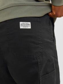 Jack & Jones Παντελόνι Loose Fit Worker Για αγόρια -Black - 12262027