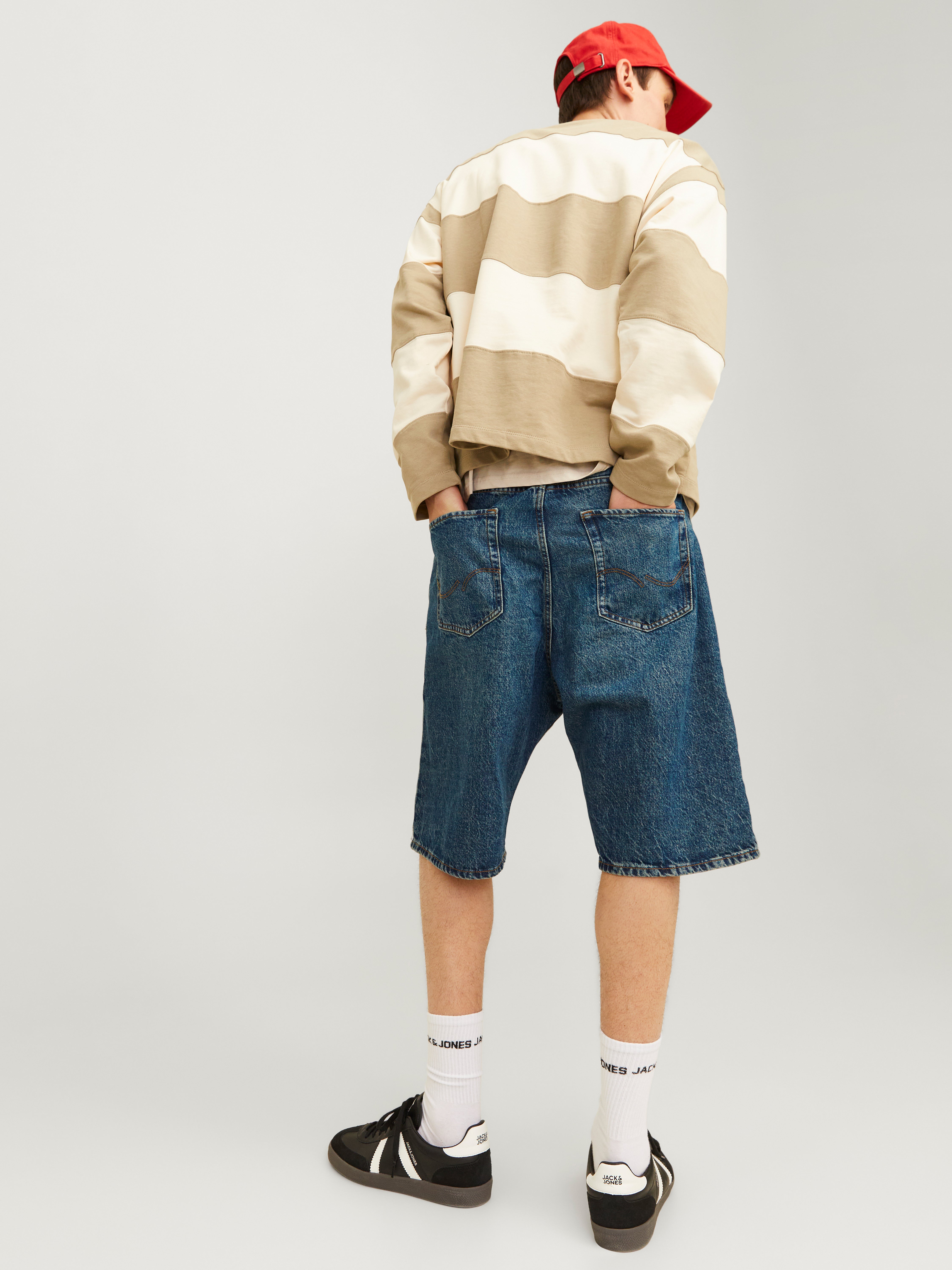 Jack & Jones Baggy fit Jeansowe szorty - 12262030