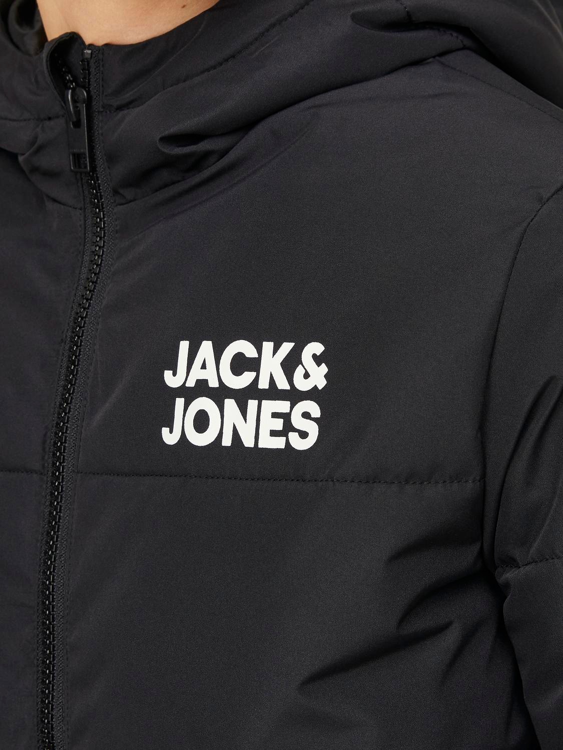 Jack & Jones Puffer jacket For boys -Black - 12262068