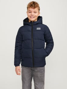 Jack & Jones Puffer jas Voor jongens -Navy Blazer - 12262068