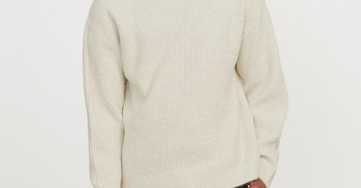 Col Roulé Pull En Maille | Dark Blue | Jack & Jones