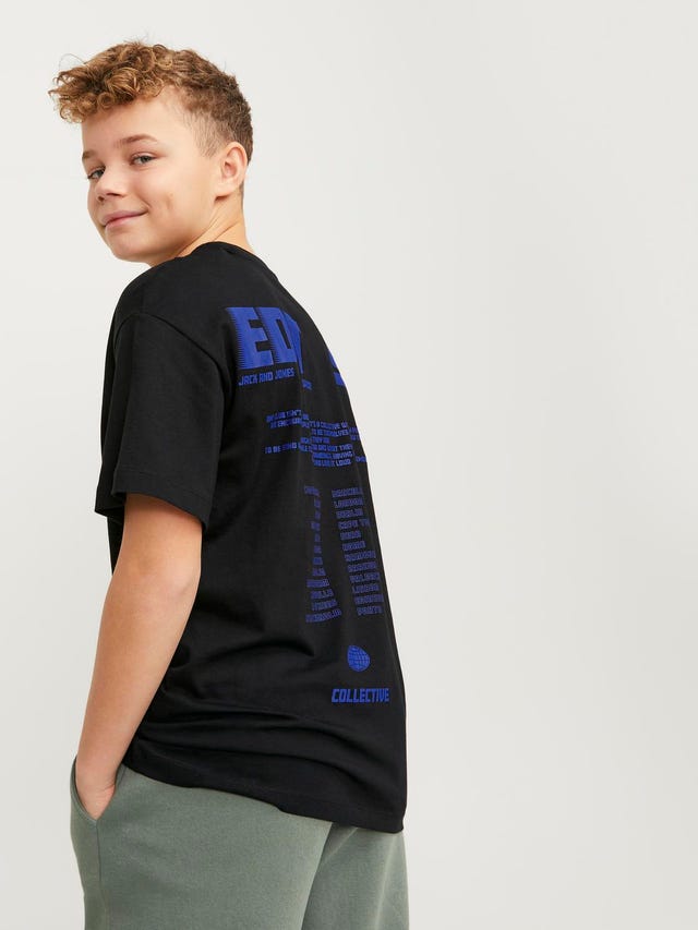 Jack & Jones Nadruk T-shirt Dla chłopców - 12262090