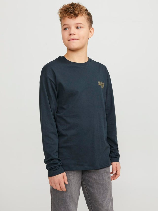 Jack & Jones Trykk T-skjorte For gutter - 12262091