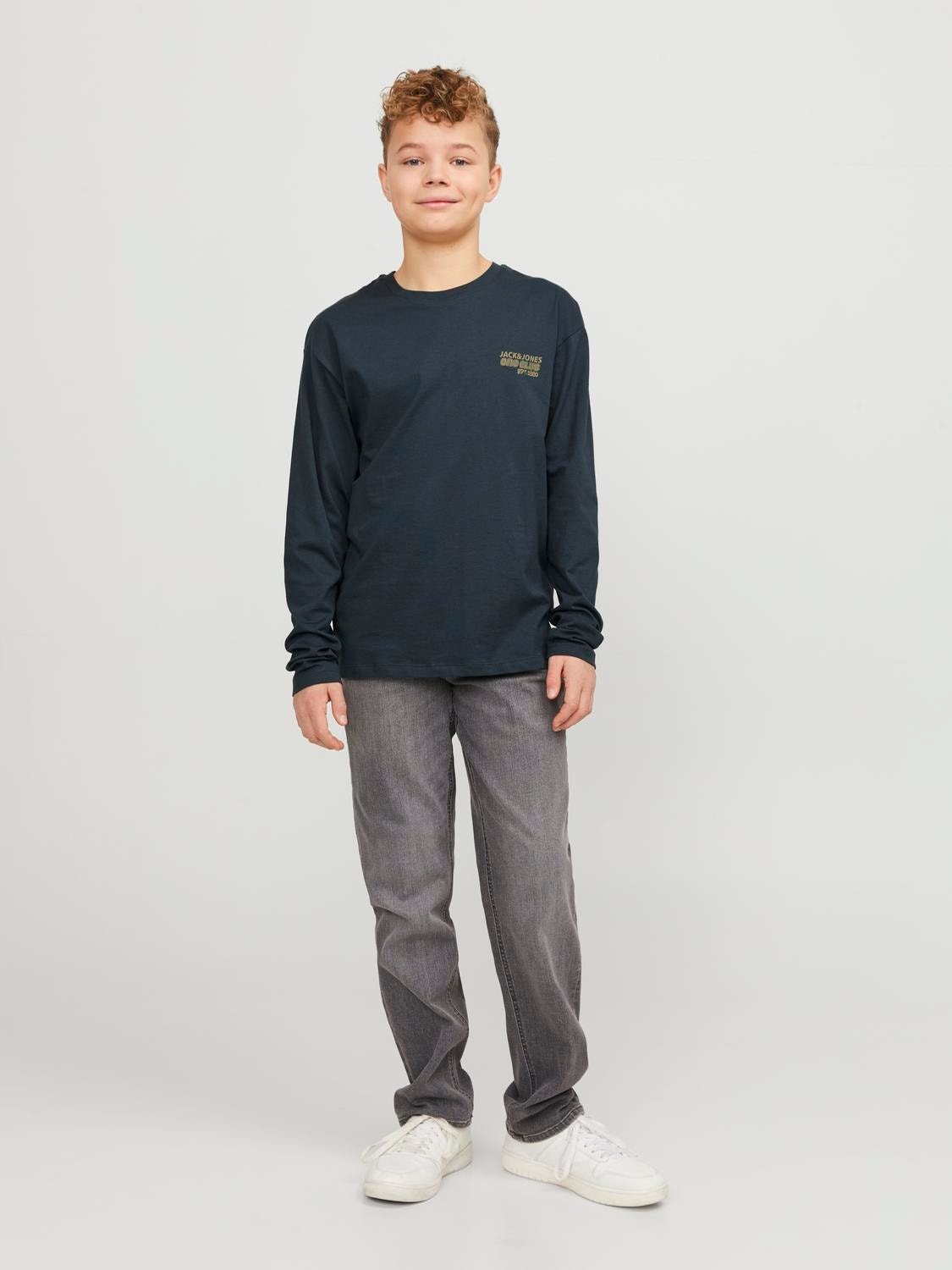 Jack & Jones Trykk T-skjorte For gutter -Magical Forest - 12262091