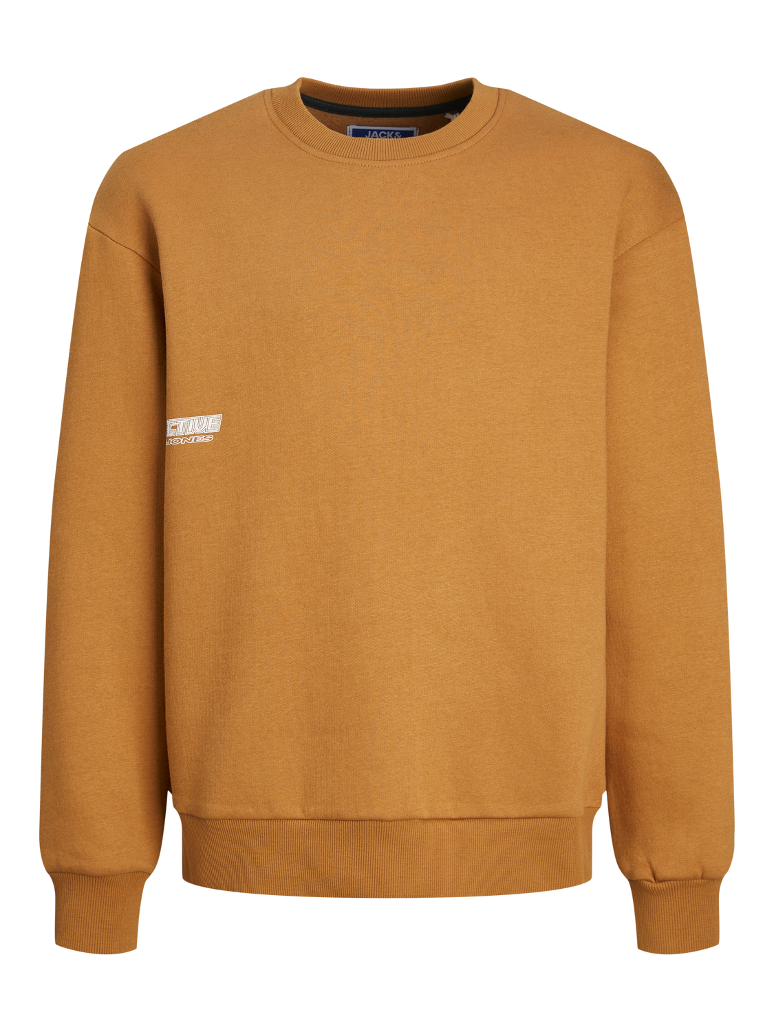 Jack & Jones Nyomott mintás Személyzeti nyakú pulóver Ifjúsági -Bone Brown - 12262092