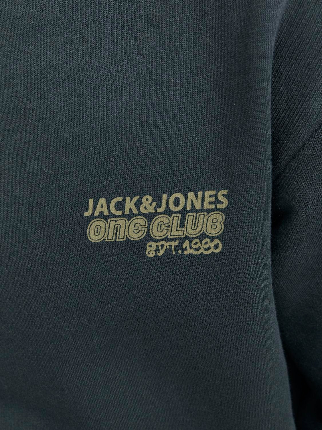 Jack & Jones Printed Crew neck Sweatshirt For boys -Magical Forest - 12262092