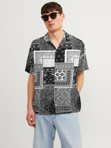 Jack & Jones Laisvas kirpimas Kurorto marškiniai -Bright White - 12262106