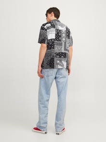 Jack & Jones Laisvas kirpimas Kurorto marškiniai -Bright White - 12262106