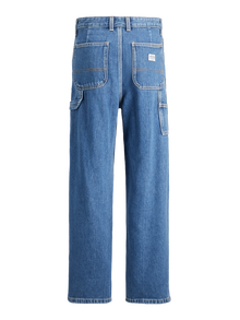 Jack & Jones JJIALEX JJCARPENTER MF 055 JNR Vaqueros de corte baggy Junior -Blue Denim - 12262214