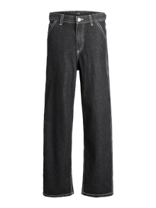 Jack & Jones JJIALEX JJCARPENTER MF 056 SN JNR Baggy fit jeans Junior -Black Denim - 12262215