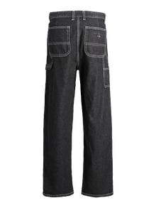 Jack & Jones JJIALEX JJCARPENTER MF 056 SN JNR Jean baggy fit Junior -Black Denim - 12262215