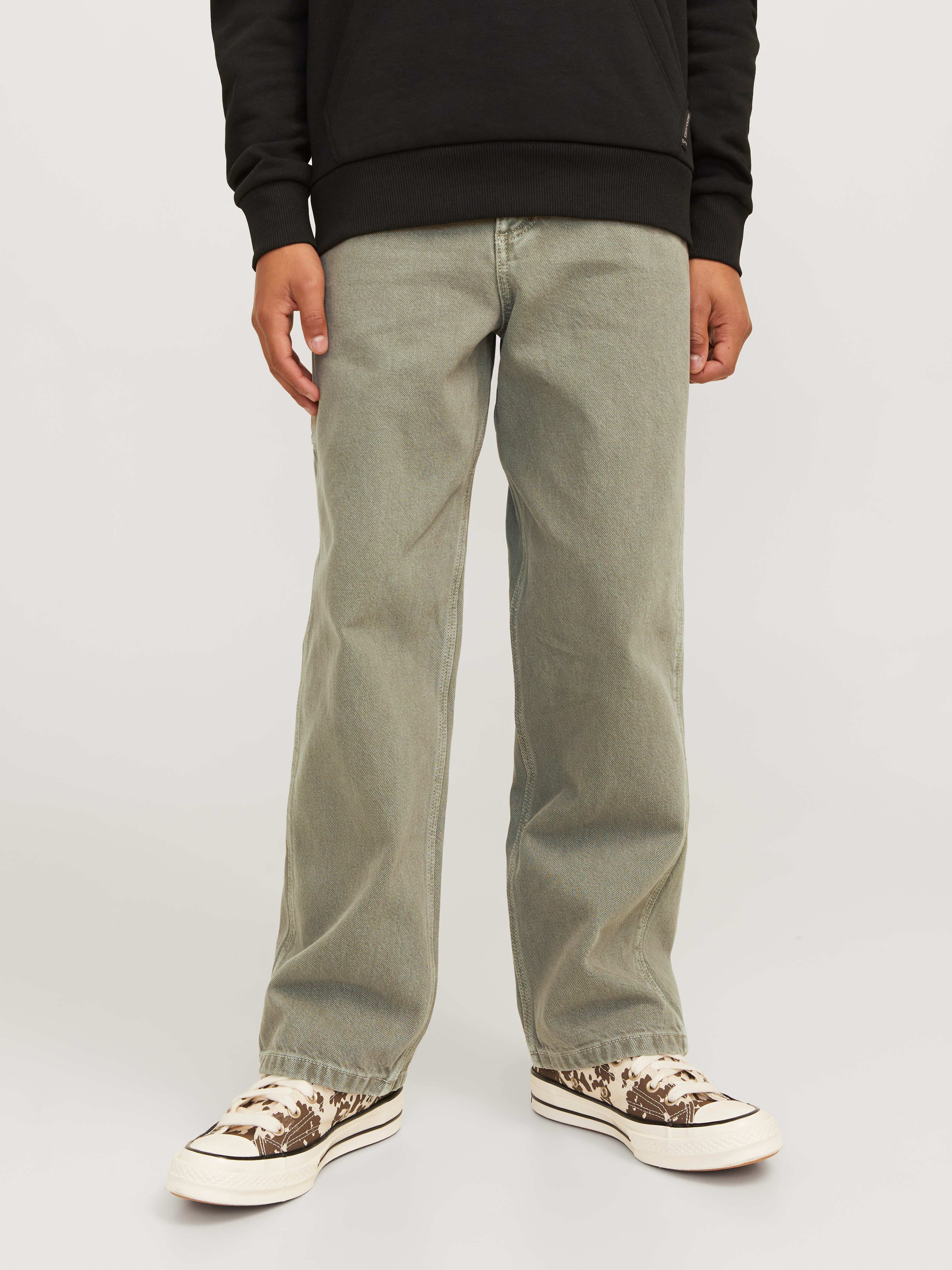 Jjialex Jjcarpenter Akm Sn 140 Jnr Baggy Fit Jeans Junior